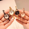 Small Gold Bangle Bracelet Luxury Watches Stainless Steel Retro Ladies Quartz Wristwatches Fashion Casual Women Dress Watch